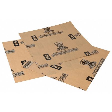 ARMOR WRAP Paper Sheets, 9 in. L, 9 in. W, PK1000 A30G0909