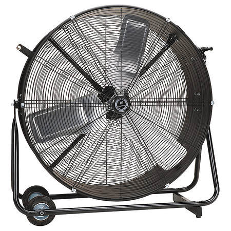 TPI INDUSTRIAL Blower Swivel, 30" DIR, 120V, 1/3HP, Black CPBS30D