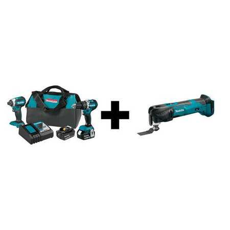 MAKITA 18V LXT Brushless 2pc Combo Kit (4.0Ah) XT269M + XMT03Z