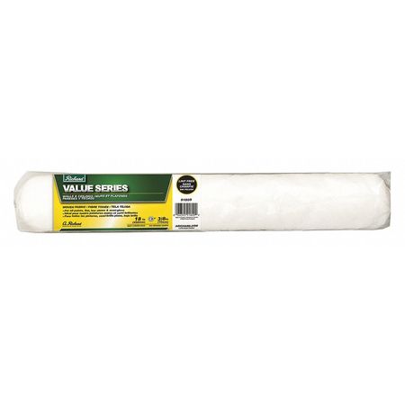 RICHARD 18" Paint Roller Cover, 3/8" Nap, Woven Fabric 91809