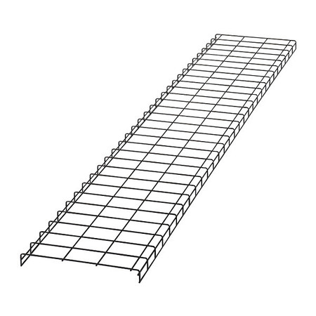 PANDUIT Wyr Gridoverhd Pathwy, 18"x10 ft, Bl, PK10 WG18BL10