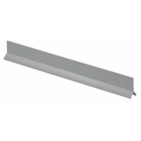 PANDUIT 10' Divider Wall for T-70, Snap-On, PVC, Light Gray T70DW10