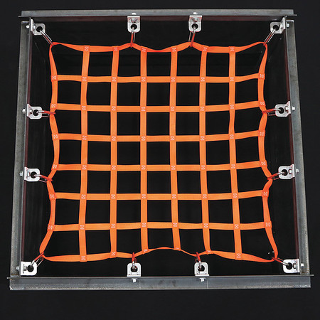 US NETTING Hatch/Confined Space Safety Net 2'X5' HNCSSN25-B