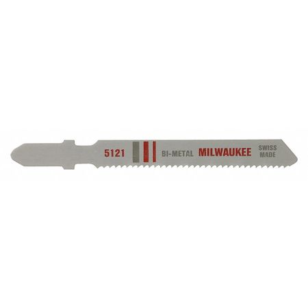 Milwaukee Tool 3" 14 TPI Bi-Metal Jig Saw Blade (5 PK) 48-42-5190