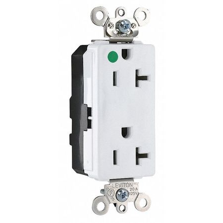 LEVITON Receptacle M1636-ILW