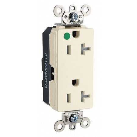 LEVITON Receptacle MT163-ILI