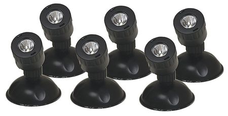 POND BOSS Pond Light Kit, 12V, 3W, LED, 30 ft. Cord 52774