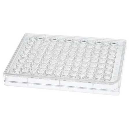 CELLTREAT Non-Treated Plate w/Lid, 96 Well, PK100 229596