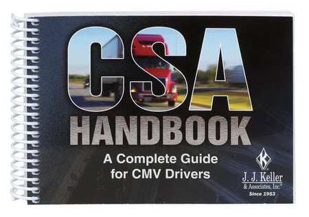 JJ KELLER Safety and DOT Reference Book, CSA Handbook, English, Spiralbound 27593