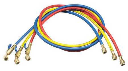 YELLOW JACKET Manifold Hose Set, Low Loss, 72 In 29986