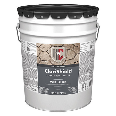 H&C Concrete Floor Sealer, 5 gal, Solvent Base 50.100125-20