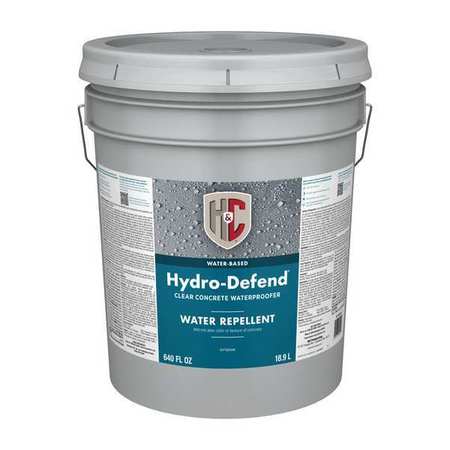 H&C 5 gal Concrete Dustproofer Floor Sealer, matte Finish, Clear, Water Base 50.154155-20