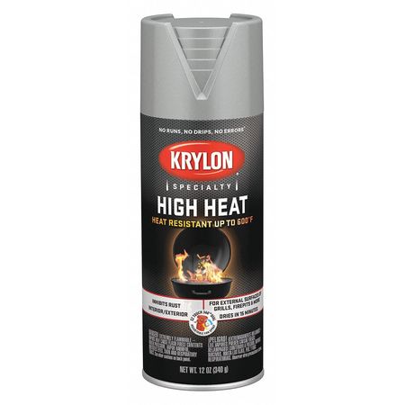 Krylon Metallic Spray Paint, Aluminum, Metallic, 12 oz K01407777