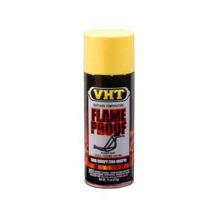 Vht Flameproof Coating, Yellow, Flat ESP108000