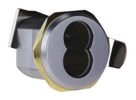 CCL Interchangeable Core Keyed Cam Lock, Keyed Different, SFIC Key, For Material Thickness 1 9/32 in 72938