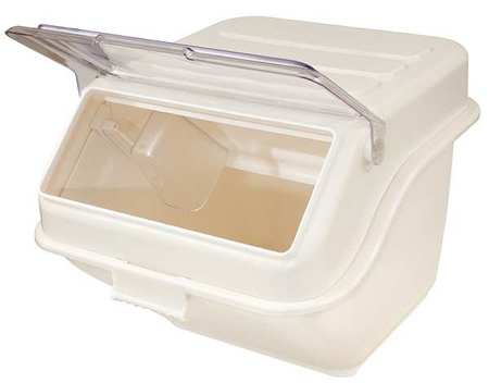 CRESTWARE Ingredient Bin, Beige, 20qt. IN5