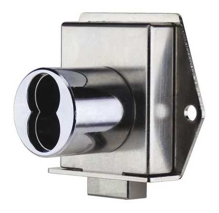 CCL Drawer Dead Bolt with Interchangeable Core, Coreless, SFIC Key, For Material Thickness 1 1/16 in 72516