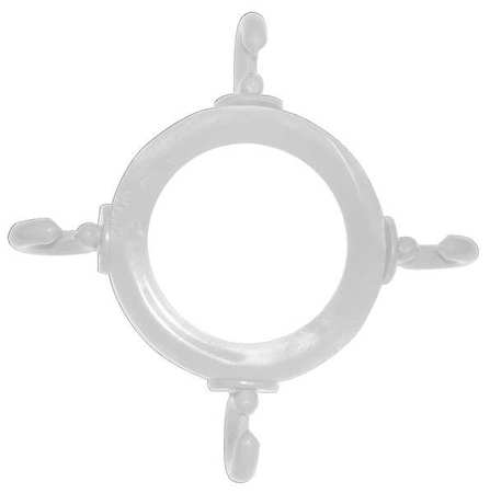 MR. CHAIN Cone Chain Connector, 2-3/4 in., White, PK6 97401-6