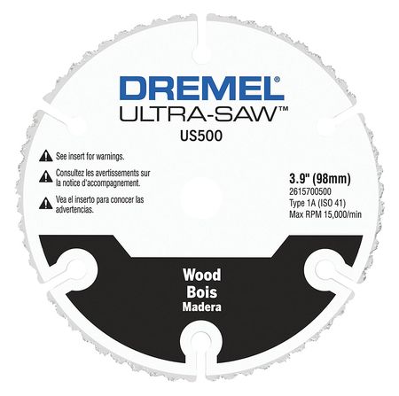 Dremel Cutting Wheel, Carbide, 4 in. dia. US500-01