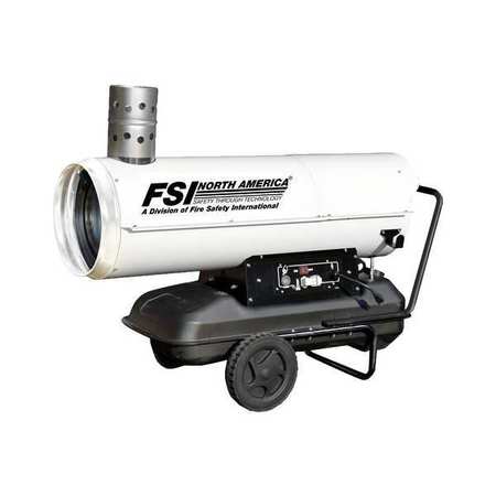 FSI Oil Indirect Fired Air Heater, 160400 BtuH, 120VAC F-HVF2101