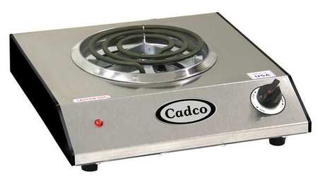 Cadco Single Hot Plate, 1100 Watts BRC-S1N