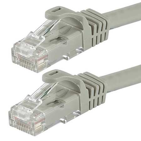 MONOPRICE Ethernet Cable, Cat 6, Gray, 20 ft. 9786