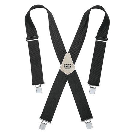 Clc Work Gear Tool Suspenders, Suspenders, Black, Poly Webbing 110BLK
