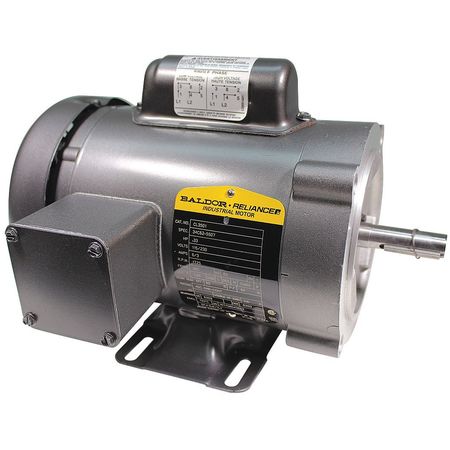 Baldor-Reliance Capacitor-Start General Purpose Motor, 1/3 HP, 115/230V AC Voltage, 56C Frame, 1,725 Nameplate RPM CL3501