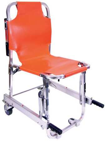 MEDSOURCE Stair Chair, 350 lb. Cap., Orange MS-90042