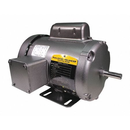 BALDOR-RELIANCE Capacitor-Start General Purpose Motor, 1/3 HP, 115/230V AC Voltage, 48 Frame, 1,725 Nameplate RPM L3406M