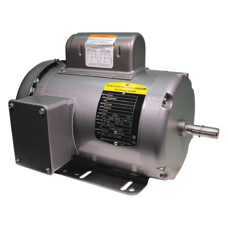 Baldor-Reliance Capacitor-Start General Purpose Motor, 1 HP, 115/230V AC Voltage, 56H Frame, 1,725 Nameplate RPM L3510