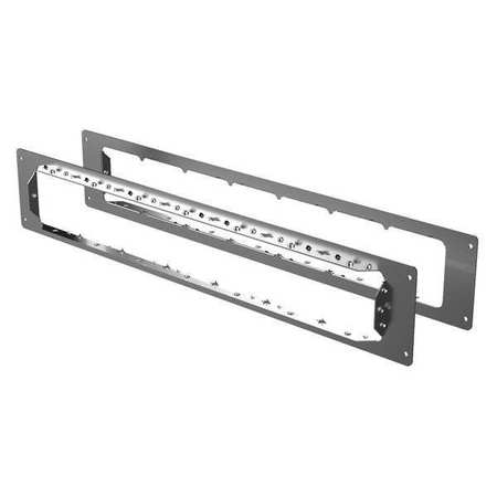 STI One Pair Seven Gang Mounting Plates EZP733W