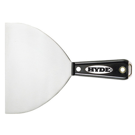 Hyde Putty Knife, Flexible, 6", Carbon Steel 02870