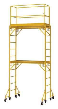 Metaltech Scaffold Tower, Steel, 840 lb Load Capacity, 12 ft Platform Height I-TCISC