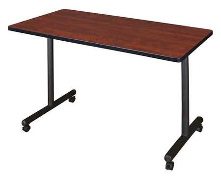 REGENCY Rectangle Training Table, 48" X 48" X 29", Laminated Melamine Top, Cherry MKTRCC4824CH