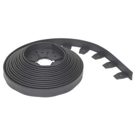 ZORO SELECT Paver and Landscape Edging, 240 ft., Black 3100-40-6