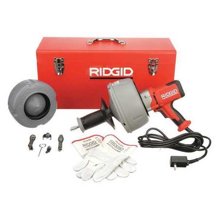 RIDGID 50 ft. (Cable) Corded Drain Cleaning Machine, 115V K-45-5