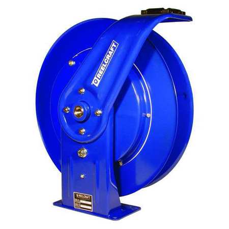Reelcraft 7850 OLP Heavy Duty Air/Water Retractable Hose Reel - 50Ft,  300PSI - ME Campbell Co