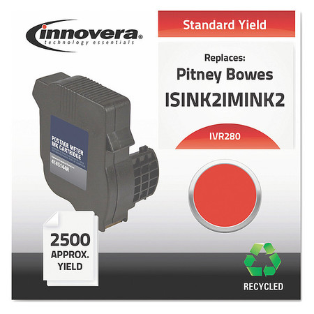 INNOVERA Ink Cartridge, Red, NeoPost, Max. Page 2500 IVR280