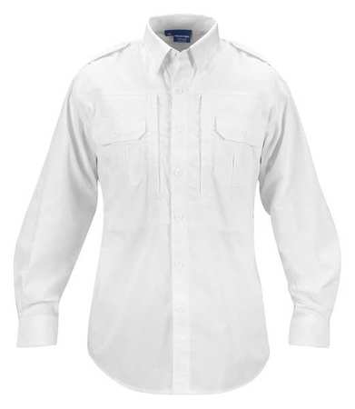 PROPPER Tactical Shirt Long Sleeve, XL2, White F53121M100XL2