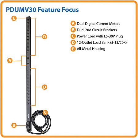 TRIPP LITE Power Distribution Unit PDUMV30