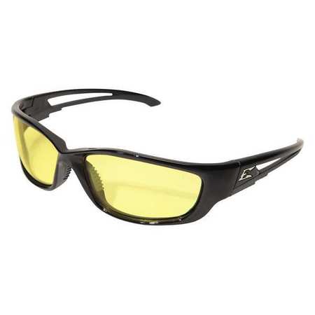 EDGE EYEWEAR Safety Glasses, Yellow Anti-Fog, Scratch-Resistant SK-XL112VS