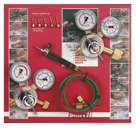Smith Equipment Gas Welding Outfit, Little Torch Series, Acetylene, Propane 23-1003P