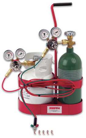 SMITH EQUIPMENT Gas Welding Outfit, Little Torch Series, Propane 23-1015P