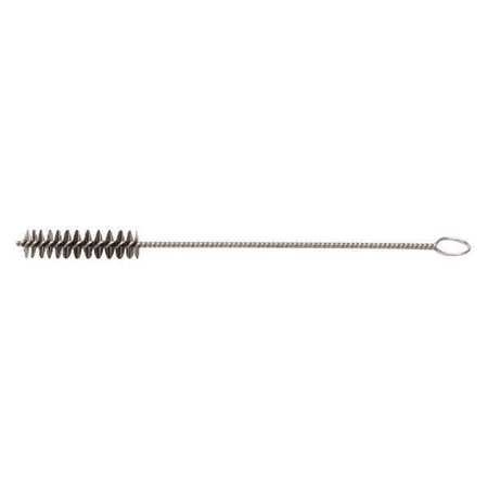 WEILER 1/2" Hand Tube Brush .008" Steel Wire Fill 2" Brush Length 21162