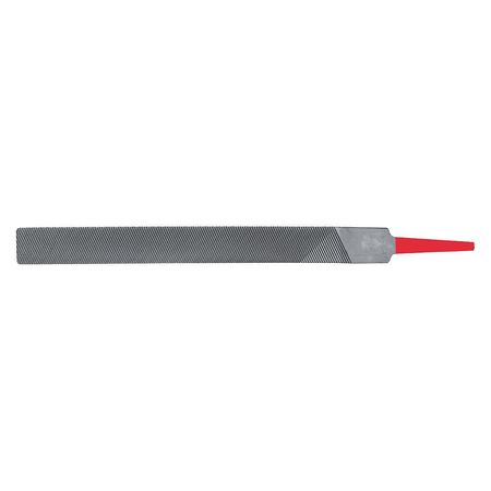 SIMONDS Half Round Aluminum File, 10inL, Nat. 73374000