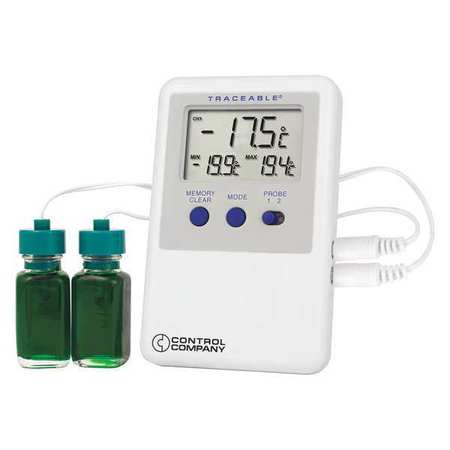 TRACEABLE Digital Thermometer, -58 Degrees to 158 Degrees F for Wall or Desk Use 4731