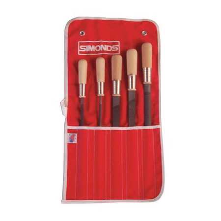 Simonds File Set, Specialty Pattern, Assorted, 8inL 72758790