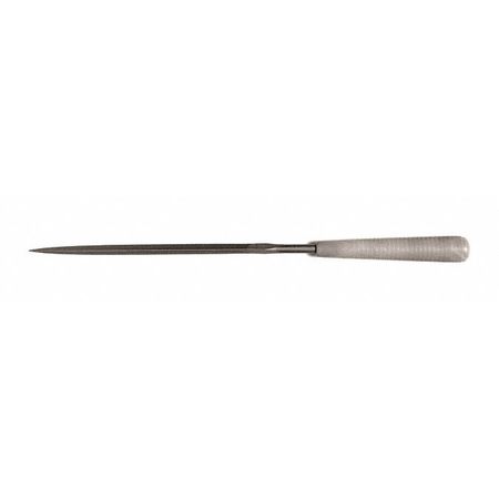 SIMONDS Rnd. Handle Needle File, #2, 6-1/4inL 83540100