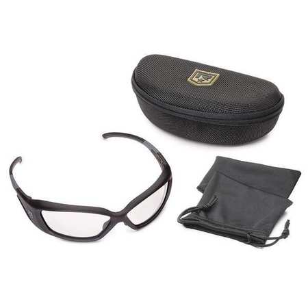 REVISION MILITARY Ballistic Safety Glasses, Clear Anti-Fog, Scratch-Resistant 4-0491-0016